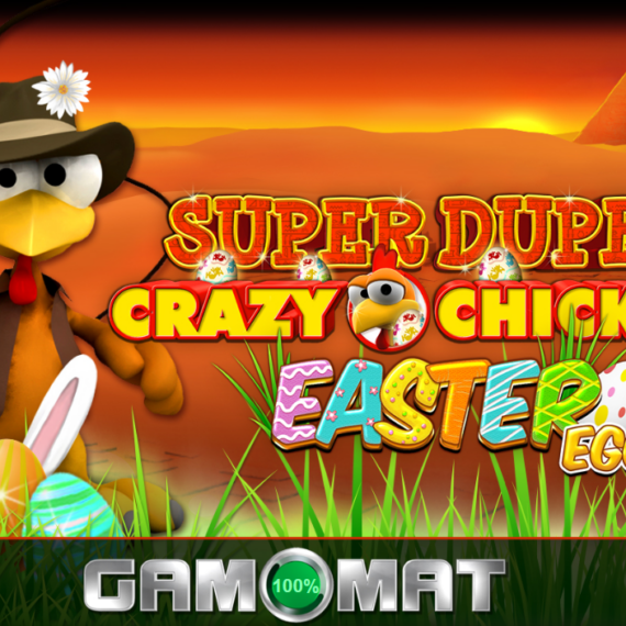 Super Duper Crazy Chicken Easter Egg Slot